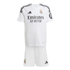 adidas Real Madrid 24/25 Kids Heimausrüstung Fußballtrikot Kinder White / White