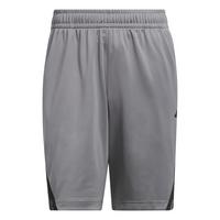 adidas Legends 3-Streifen Basketball Shorts Basketball-Shorts Herren - Grey Three / Black