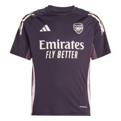 adidas FC Arsenal Tiro 24 Trainingstrikot Fußballtrikot Kinder Aurora Black