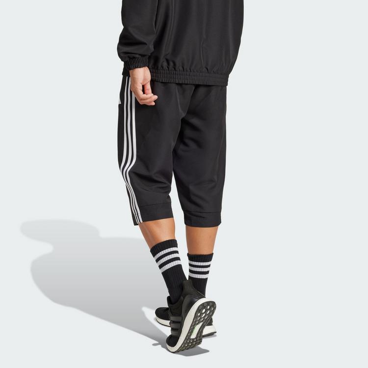 adidas adidas Tiro 25 Essentials Woven 3/4-Hose Trainingshose Herren - Black / White - 1 | SportScheck