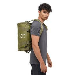 Rückansicht von Haglöfs Lava 30 Sporttasche Olive Green