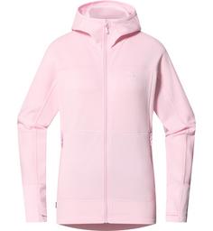 Haglöfs Betula Hood Fleecejacke Damen Fresh Pink