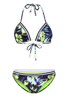 Chiemsee Bikini Bikini Set Damen Turq/Yellow AOP