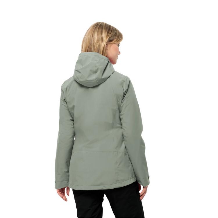 Jack Wolfskin Jack Wolfskin MOONRISE 3IN1 JKT W Doppeljacke Damen - mint leaf - 1 | SportScheck