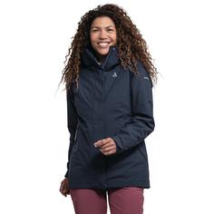 Rückansicht von Schöffel Hiking 3in1 Jacket Style Tamina WMS Outdoorjacke Damen navy blazer