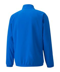 Rückansicht von PUMA teamLIGA Sideline Jacke Kids Trainingsjacke Kinder blaublauweiss