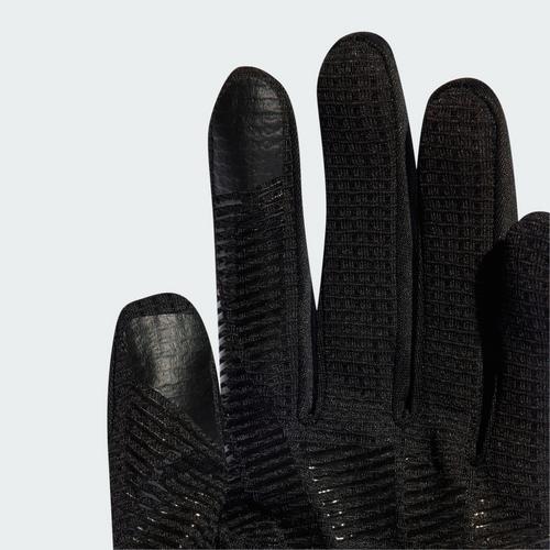 Rückansicht von adidas Terrex COLD.RDY Handschuhe Kletterhandschuhe Black