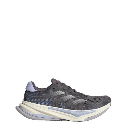 Rückansicht von adidas Supernova Prima Laufschuh Laufschuhe Damen Grey / Iron metallic / Violet