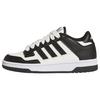adidas Rapid Court Low Schuh Sneaker Kinder - Core Black / Cloud White / Cloud White