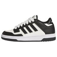 adidas Rapid Court Low Schuh Sneaker Kinder - Core Black / Cloud White / Cloud White