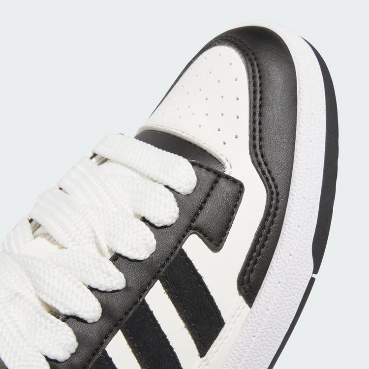 adidas adidas Rapid Court Low Schuh Sneaker Kinder - Core Black / Cloud White / Cloud White - 7 | SportScheck