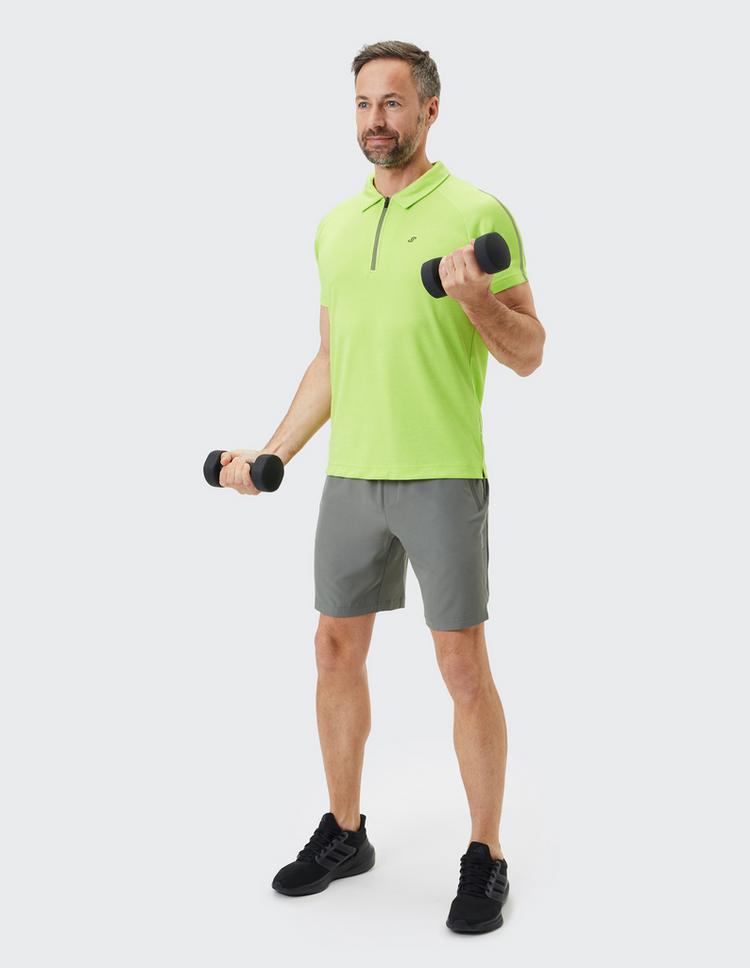 JOY sportswear JOY sportswear IVO Poloshirt Herren - lemon green melange - 0 | SportScheck