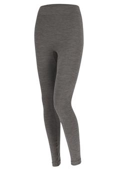 Black Snake Damen Thermounterhose Merino Wolle Thermounterhose Damen Grau Melange