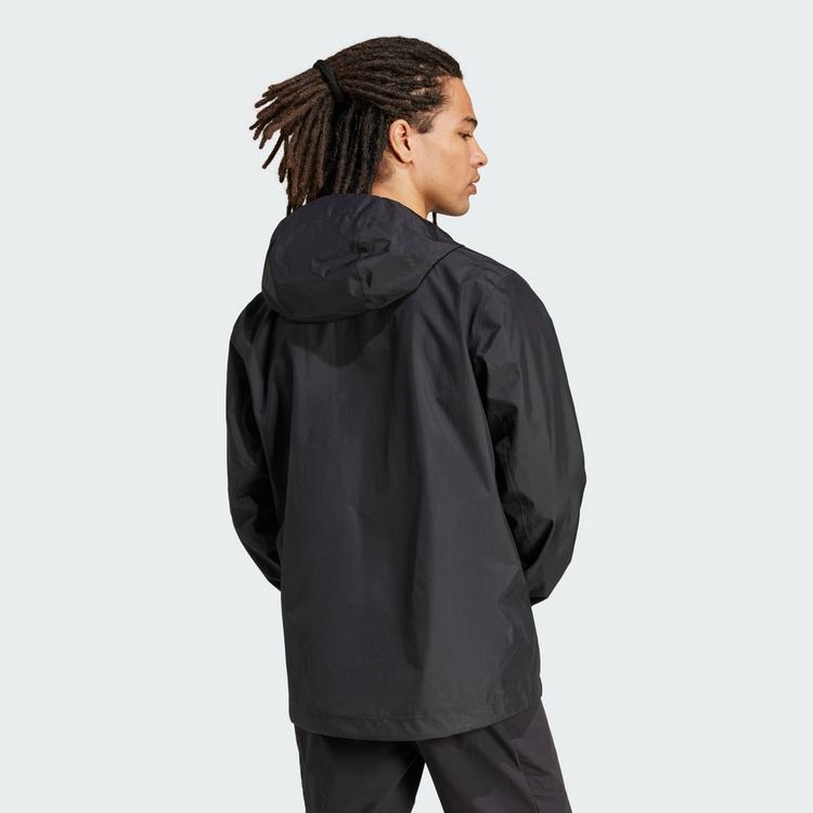 adidas adidas Terrex Multi 2.5L RAIN.RDY Regenjacke Outdoorjacke Herren - Black / Black - 1 | SportScheck