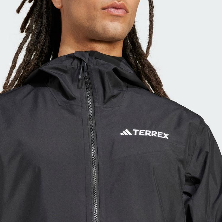 adidas adidas Terrex Multi 2.5L RAIN.RDY Regenjacke Outdoorjacke Herren - Black / Black - 0 | SportScheck