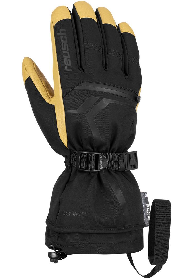 Reusch Reusch Down Spirit GORE-TEX Handschuh - 7490 black / camel - 5 | SportScheck