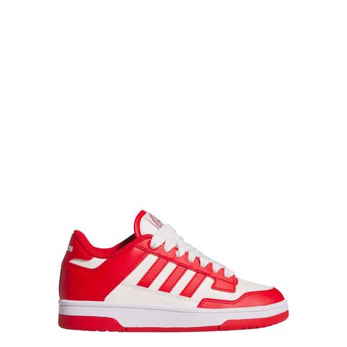 Rückansicht von adidas Rapid Court Low Schuh Sneaker Kinder Team Collegiate Red / Cloud White / Cloud White