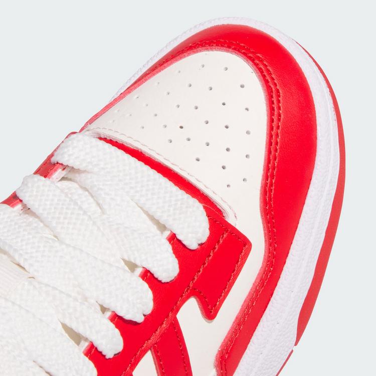adidas adidas Rapid Court Low Schuh Sneaker Kinder - Team Collegiate Red / Cloud White / Cloud White - 6 | SportScheck