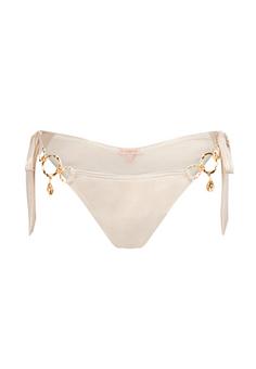 Moda Minx Mykonos Pendant Bikini Hose Damen Beige