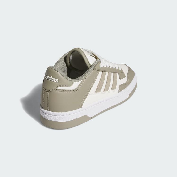adidas adidas Rapid Court Low Schuh Sneaker Kinder - Silver Pebble / Cloud White / Cloud White - 4 | SportScheck