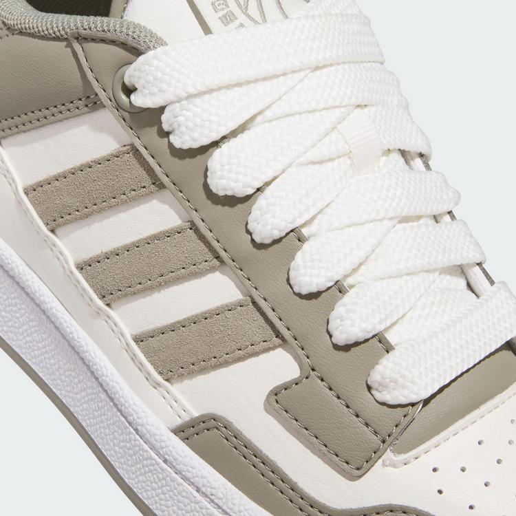 adidas adidas Rapid Court Low Schuh Sneaker Kinder - Silver Pebble / Cloud White / Cloud White - 6 | SportScheck