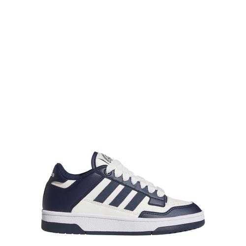 Rückansicht von adidas Rapid Court Low Schuh Sneaker Kinder Night Indigo / Cloud White / Cloud White