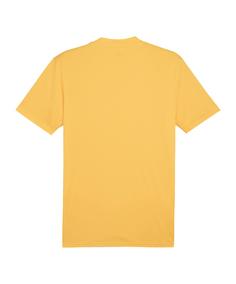 Rückansicht von PUMA SK Rapid Torwarttrikot 2024/2025 Kids Fanshirt Kinder gelb