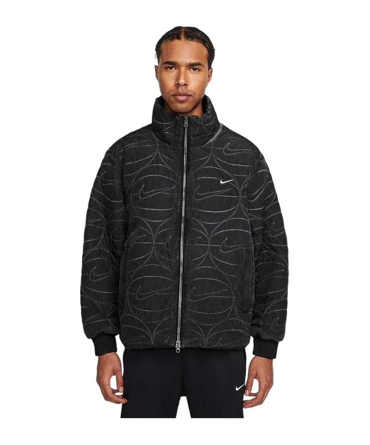Nike Nike Woven Fullzip Kapuzenjacke Sweatjacke Herren - schwarzweiss - 0 | SportScheck