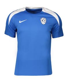 Nike Slowenien Trainingsshirt EM 2024 Fanshirt blaublau