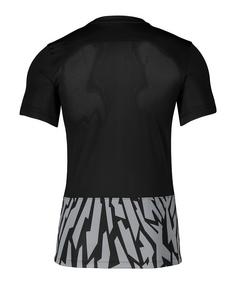 Rückansicht von Nike Dry NE GX1 Trikot Fu&szlig;balltrikot Herren schwarz