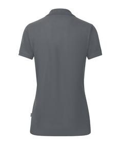 Rückansicht von JAKO Organic Poloshirt Damen Poloshirt Damen graugraugrau