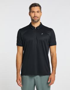 Rückansicht von JOY sportswear CLAAS Poloshirt Herren black