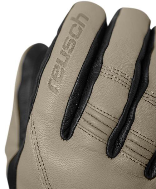 Rückansicht von Reusch Highland R-TEX® XT Skihandschuhe 9002 tan / black