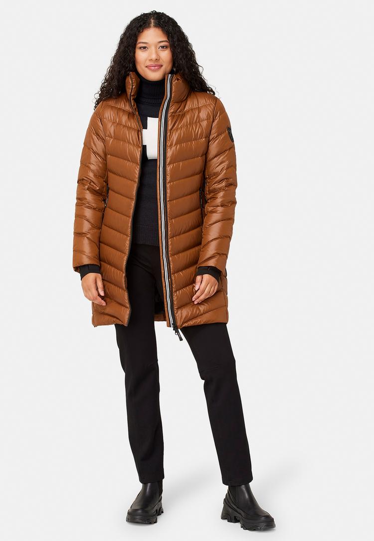 Krimson Klover Krimson Klover Compass Long Down Jacket Daunenjacke Damen - pecan - 0 | SportScheck
