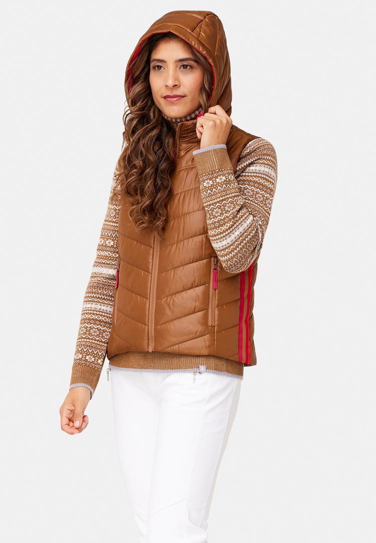 Krimson Klover Krimson Klover Vesta Reversible Vest Steppweste Damen - pecan - 2 | SportScheck