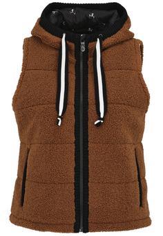 Krimson Klover Bella Hoody Vest Steppweste Damen pecan