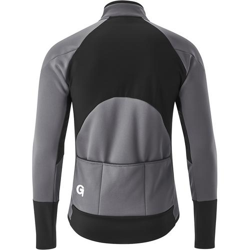 Rückansicht von Gonso Road Fahrradjacke Herren Grau0611