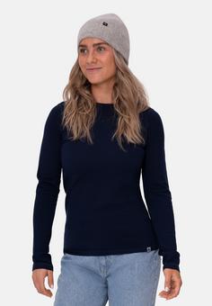 Rückansicht von DANISH ENDURANCE Cashmere Beanie hellgrau