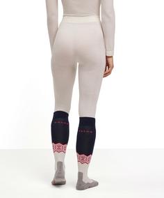 Rückansicht von Falke Wool-Tech Fahrradunterhose Damen off-white (2040)
