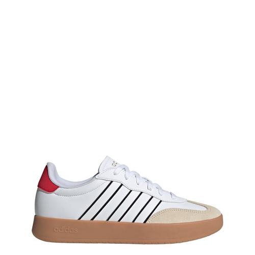 Rückansicht von adidas Barreda Schuh Sneaker Cloud White / Cloud White / Pure Ruby