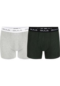 Bula Boxershorts Herren GREY