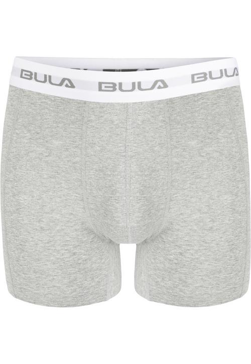 Rückansicht von Bula Boxershorts Herren GREY