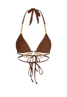 Moda Minx Lumiere Seychelles Bikini Oberteil Damen Caramel