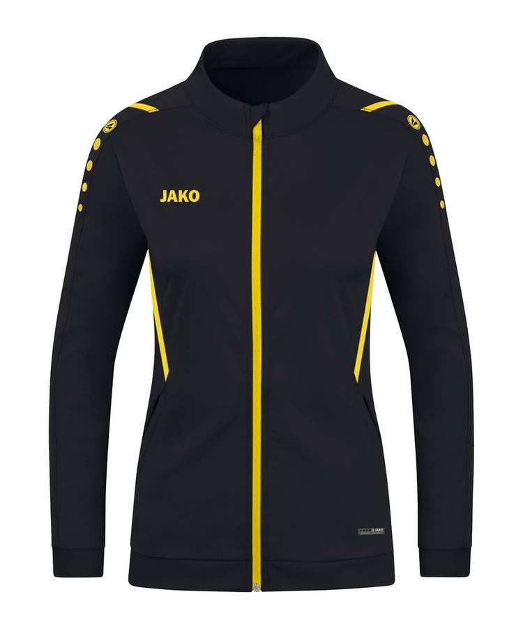 JAKO JAKO Challenge Polyesterjacke Damen Trainingsjacke Damen - schwarzgelb - 0 | SportScheck