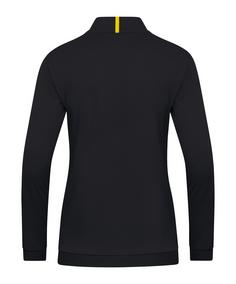 Rückansicht von JAKO Challenge Polyesterjacke Damen Trainingsjacke Damen schwarzgelb