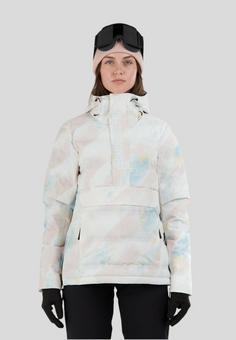 Rückansicht von FUNDANGO Everett Padded Skijacke Damen ivory