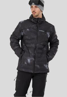 Rückansicht von FUNDANGO Fairfield Padded Skijacke Herren jet black