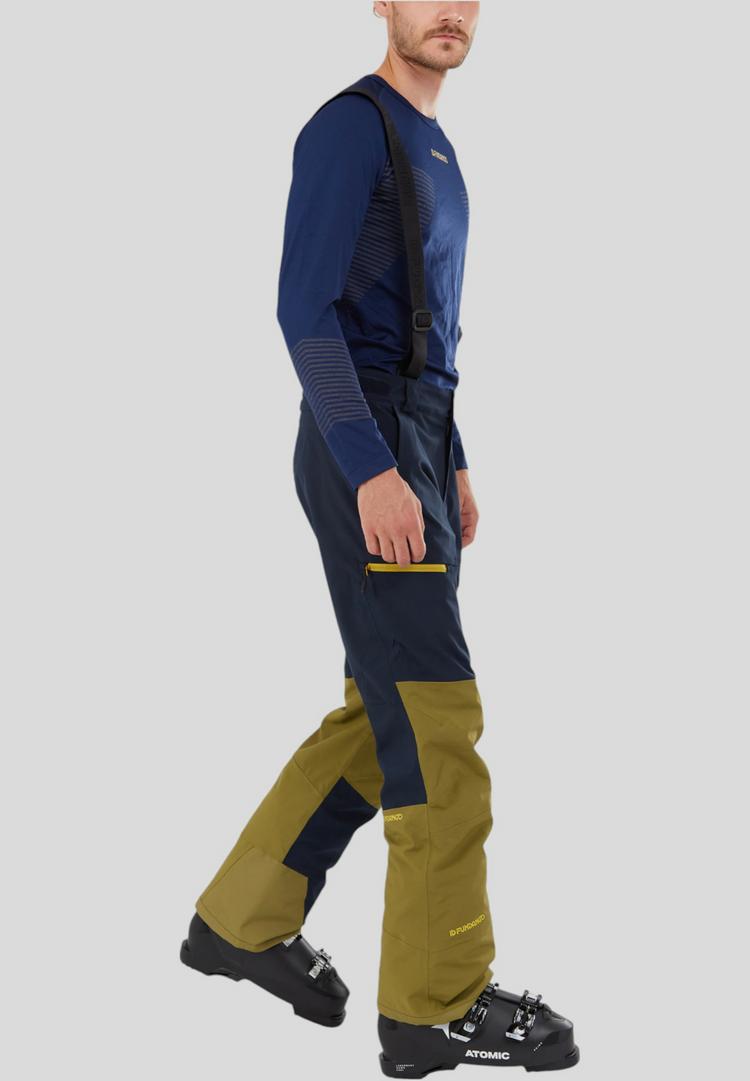 FUNDANGO FUNDANGO Teak Colourblock Skihose Herren - moss - 0 | SportScheck