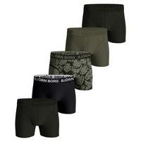 Bj&ouml;rn Borg Boxershort Unterhose Herren - Schwarz/Gr&uuml;n