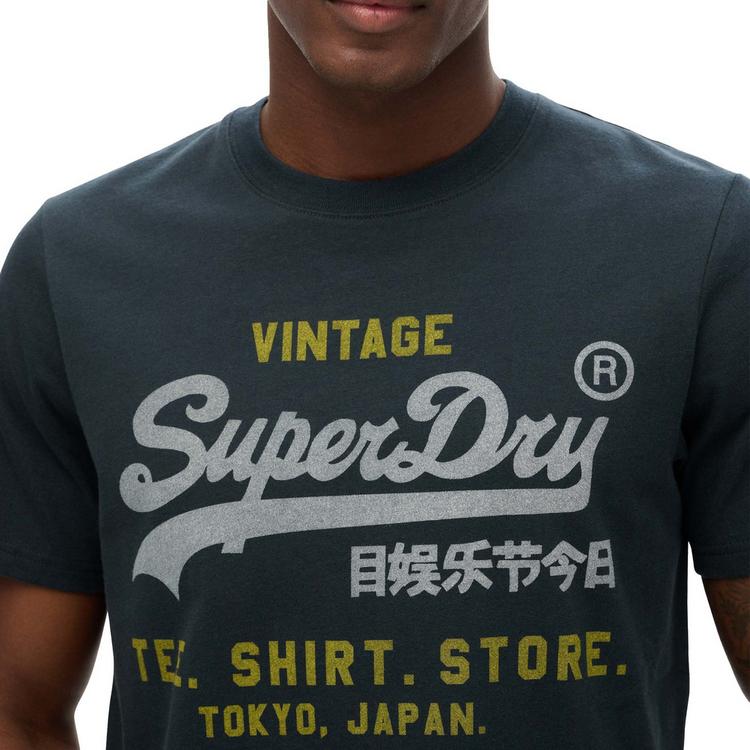 Superdry Superdry T-Shirt T-Shirt Herren - Dunkelblau - 2 | SportScheck